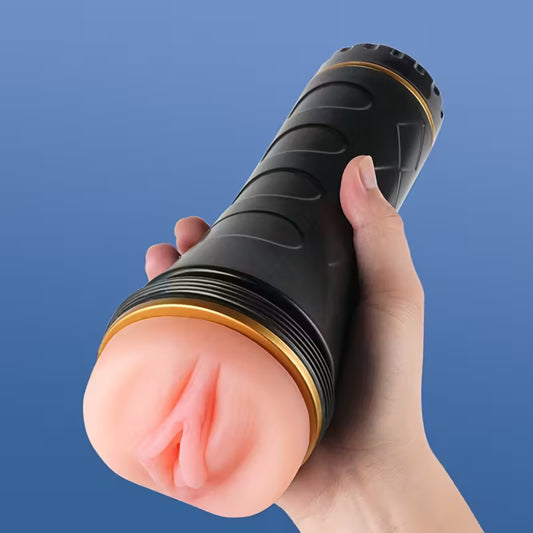 Hand Held Pocket Pussy | Suction Control Silicone Pocket Pussy/Anal